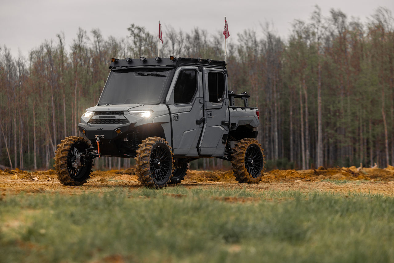 2021 Polaris Ranger - KMC UTV CLUBBER - Black | MSA Wheels